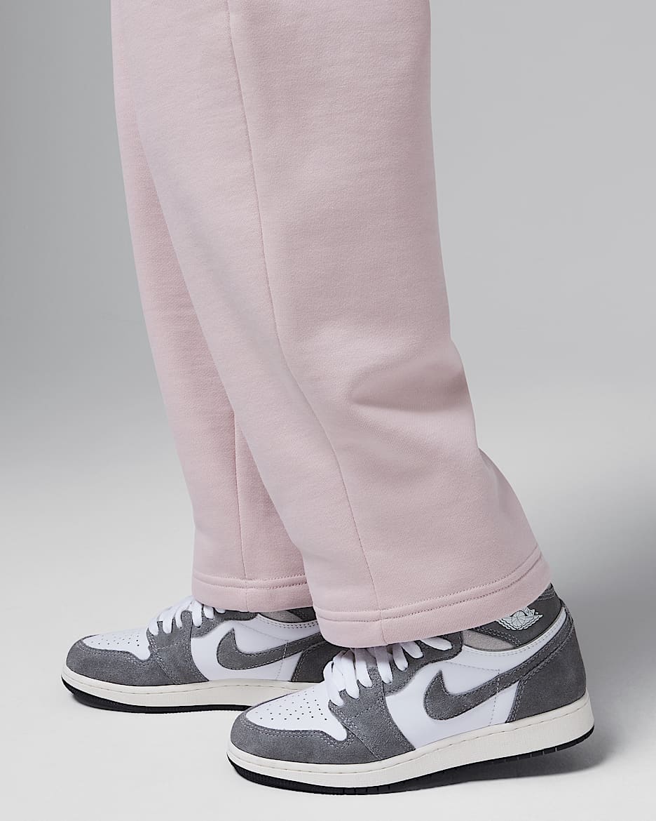 Jordan open hem sweatpants clearance